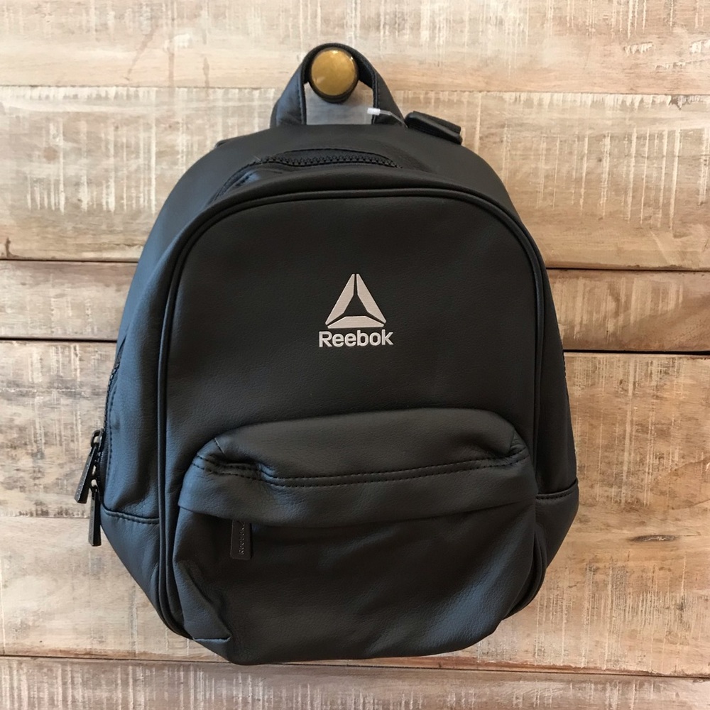 REEBOK Black Heritage PU Mini Backpack